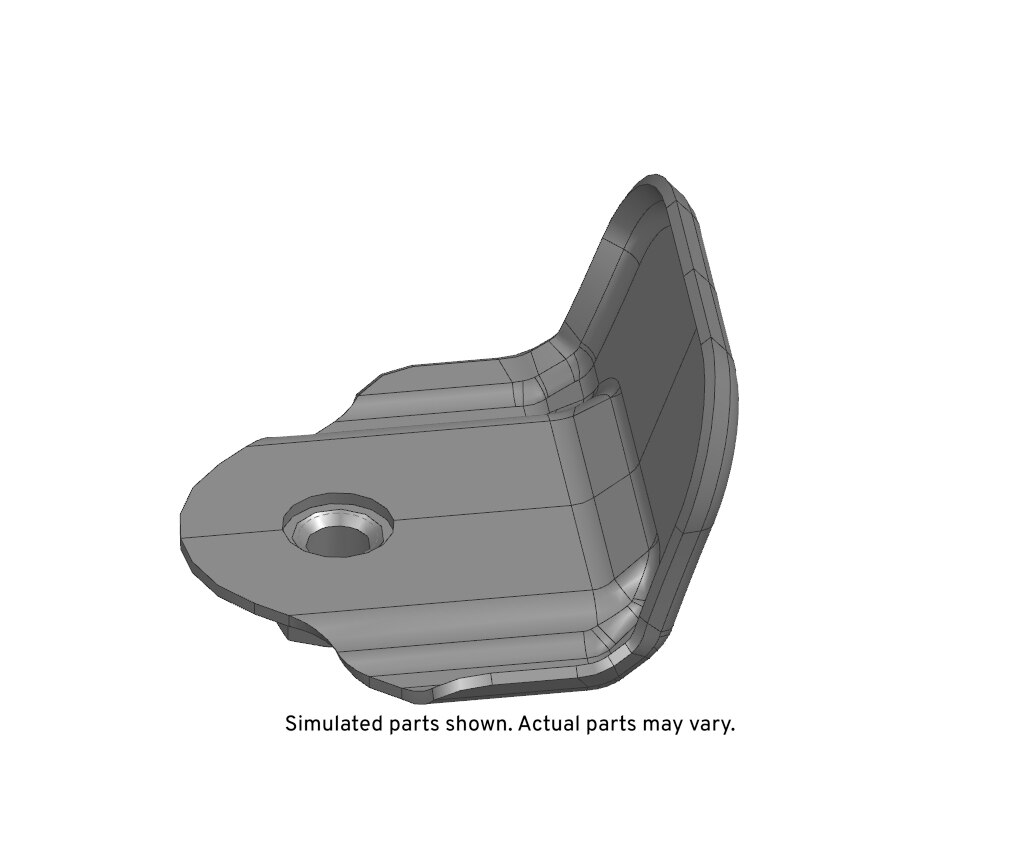 GM Genuine Parts Body Side Front Fender Rear Upper Bracket