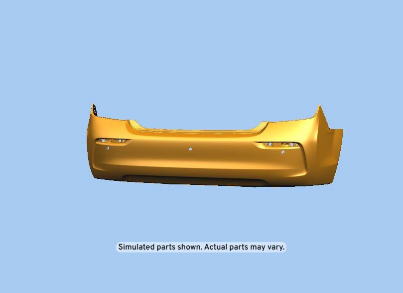 GM Genuine Parts Rear Bumper Cover