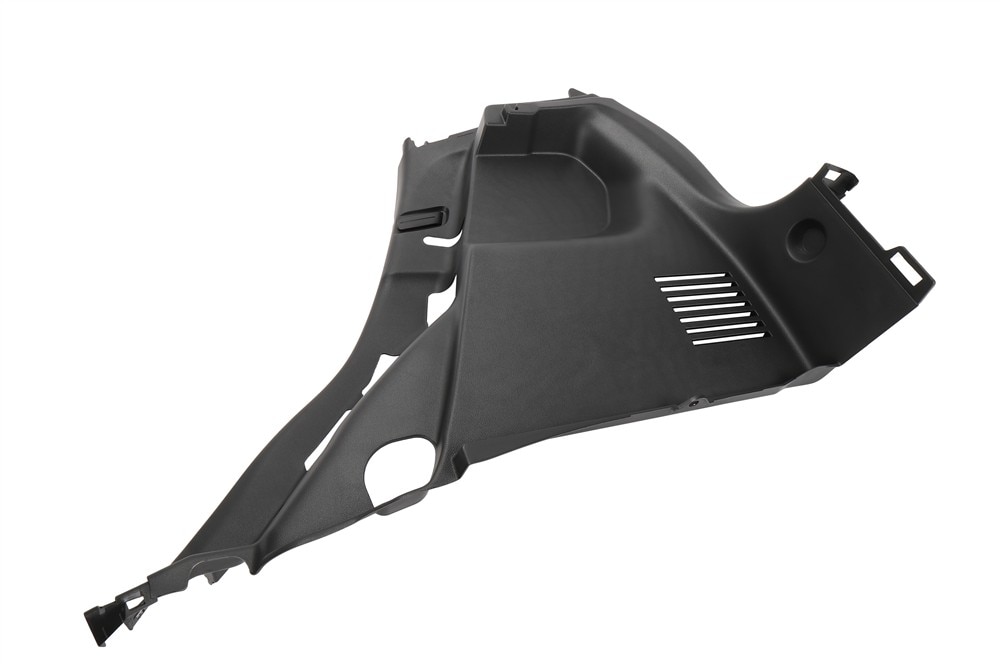GM Genuine Parts Jet Black Passenger Side Quarter Lower Rear Trim Panel