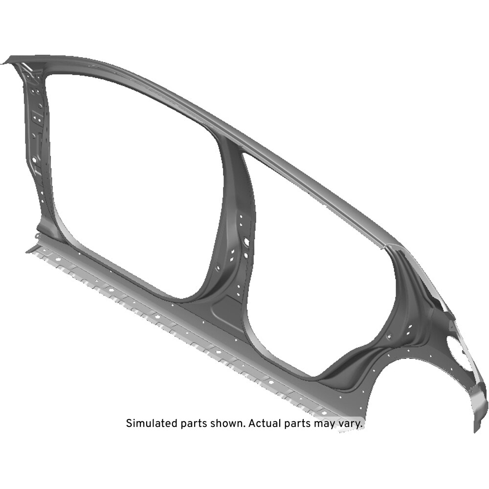 GM Genuine Parts Passenger Side Body Side Outer Panel