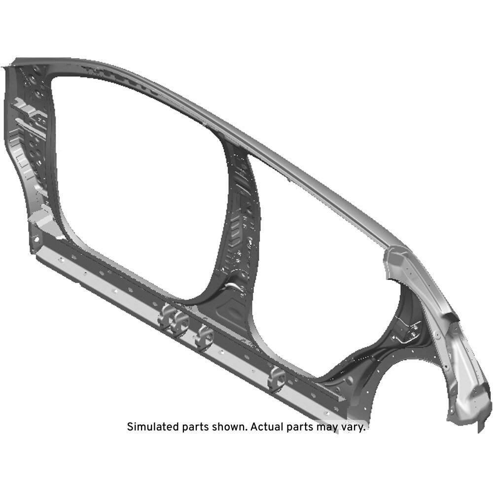 GM Genuine Parts Passenger Side Body Side Panel