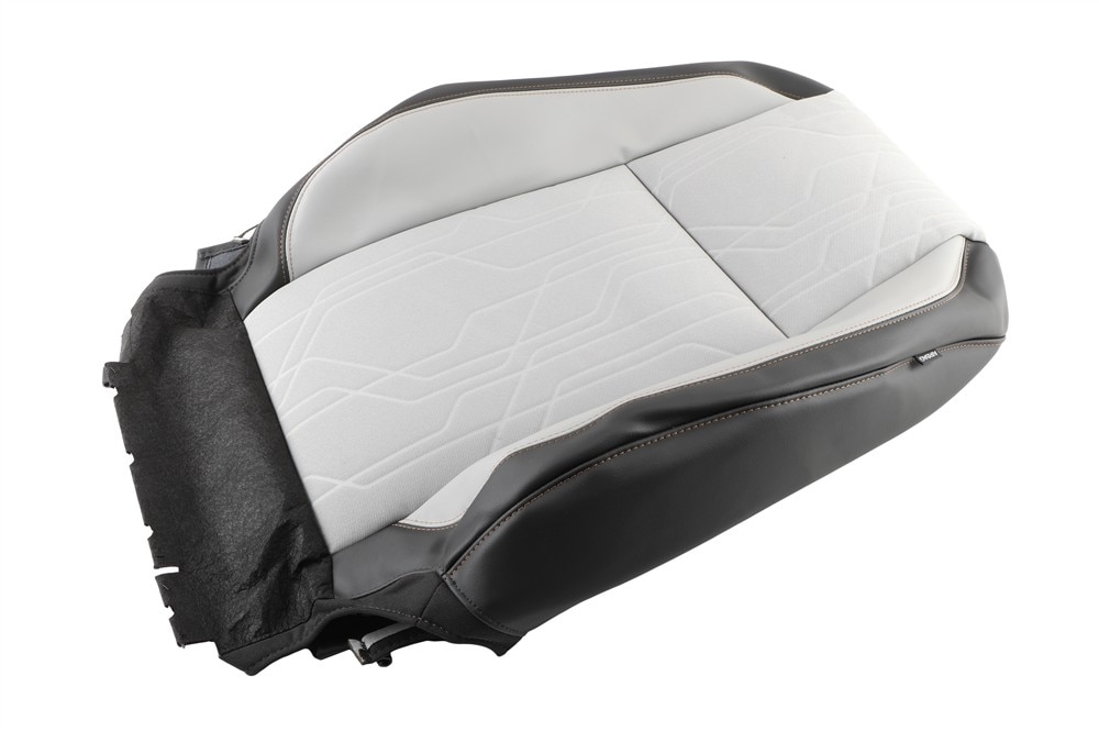 GM Genuine Parts Light Ash Gray Driver Seat Back Cushion Cover