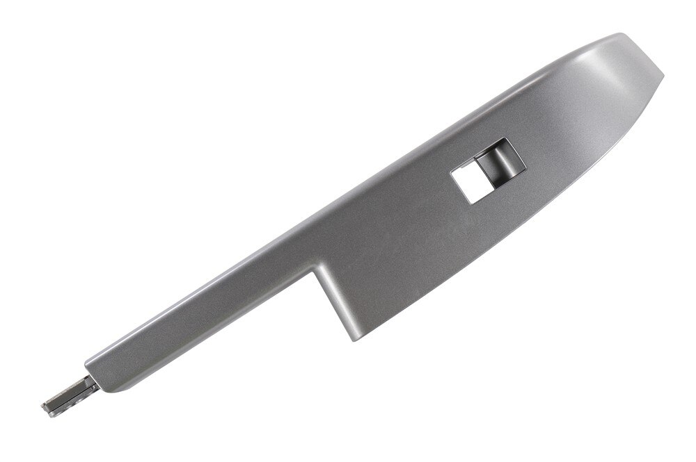 GM Genuine Parts Spring Silver Metallic Front Passenger Side Door Armrest Switch Bezel