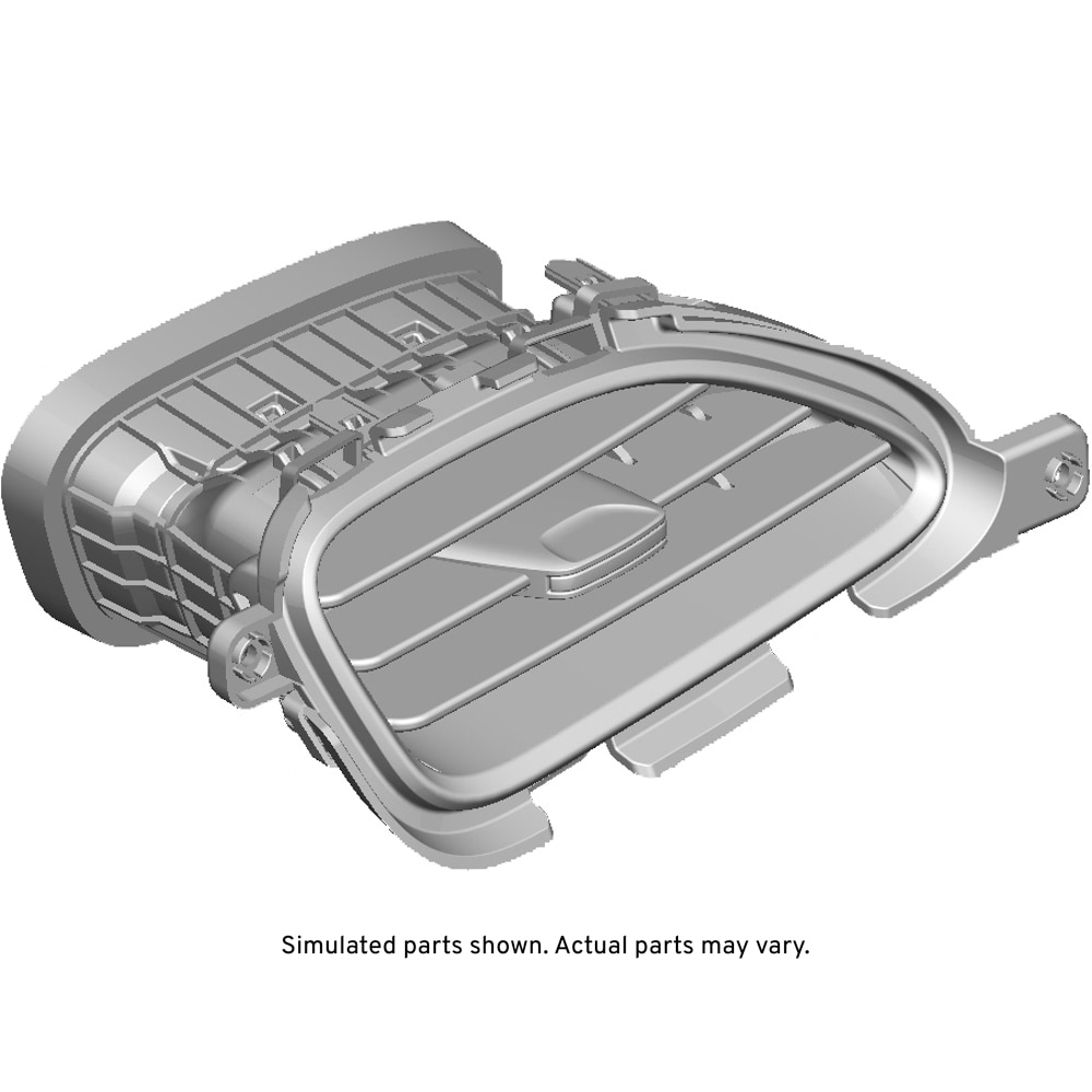 GM Genuine Parts Driver Side Instrument Panel Outer Air Outlet