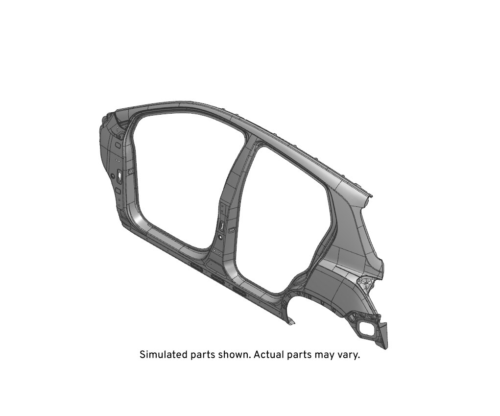GM Genuine Parts Driver Side Body Side Outer Panel