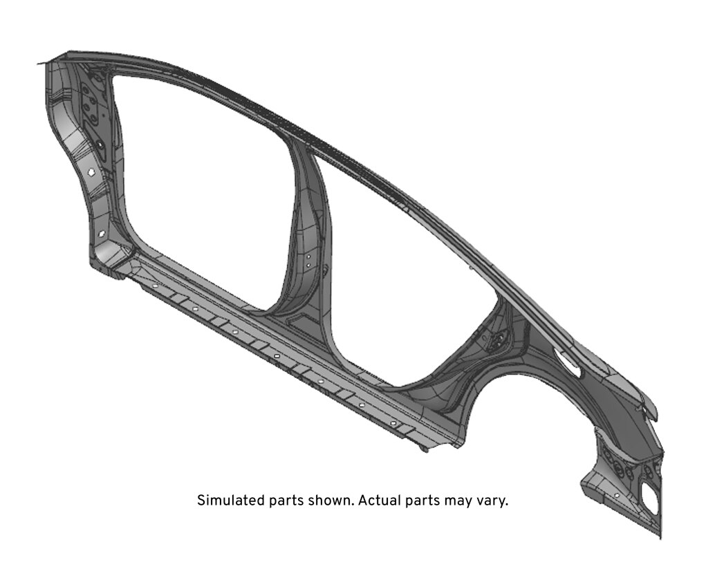 GM Genuine Parts Body Passenger Side Outer Panel
