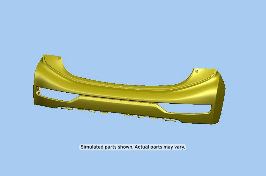 GM Genuine Parts Rear Bumper Cover
