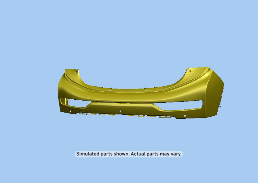 GM Genuine Parts Rear Bumper Cover