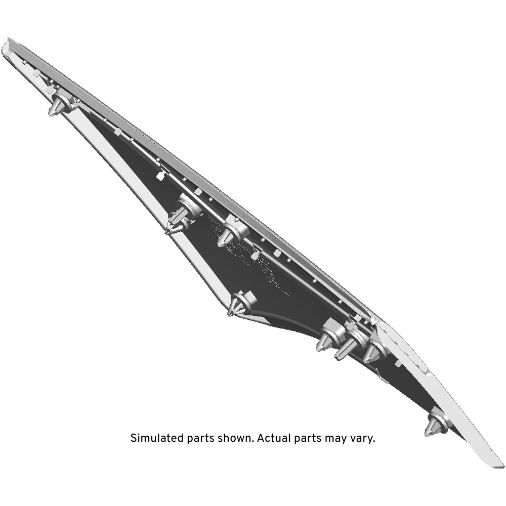 GM Genuine Parts Passenger Side Body Side Rear Molding