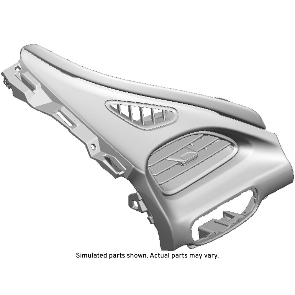 GM Genuine Parts Ceramic White Driver Side Instrument Panel Trim Pad