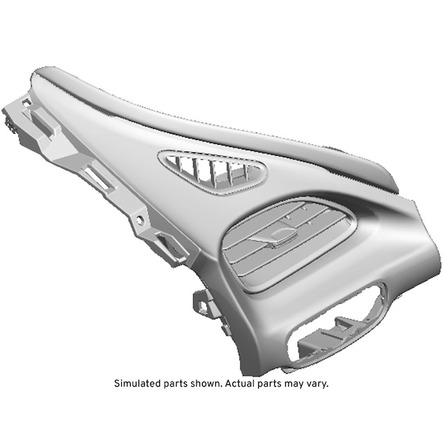GM Genuine Parts Ceramic White Driver Side Instrument Panel Trim Pad