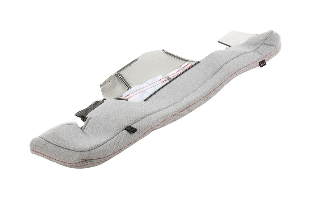 GM Genuine Parts Gray Heathered Rear Driver Side Seat Back Side Cover