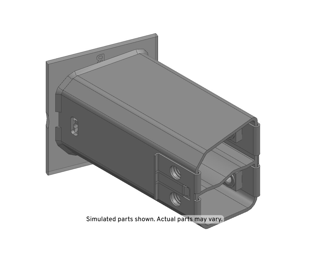 GM Genuine Parts Front Passenger Side Bumper Energy Absorber