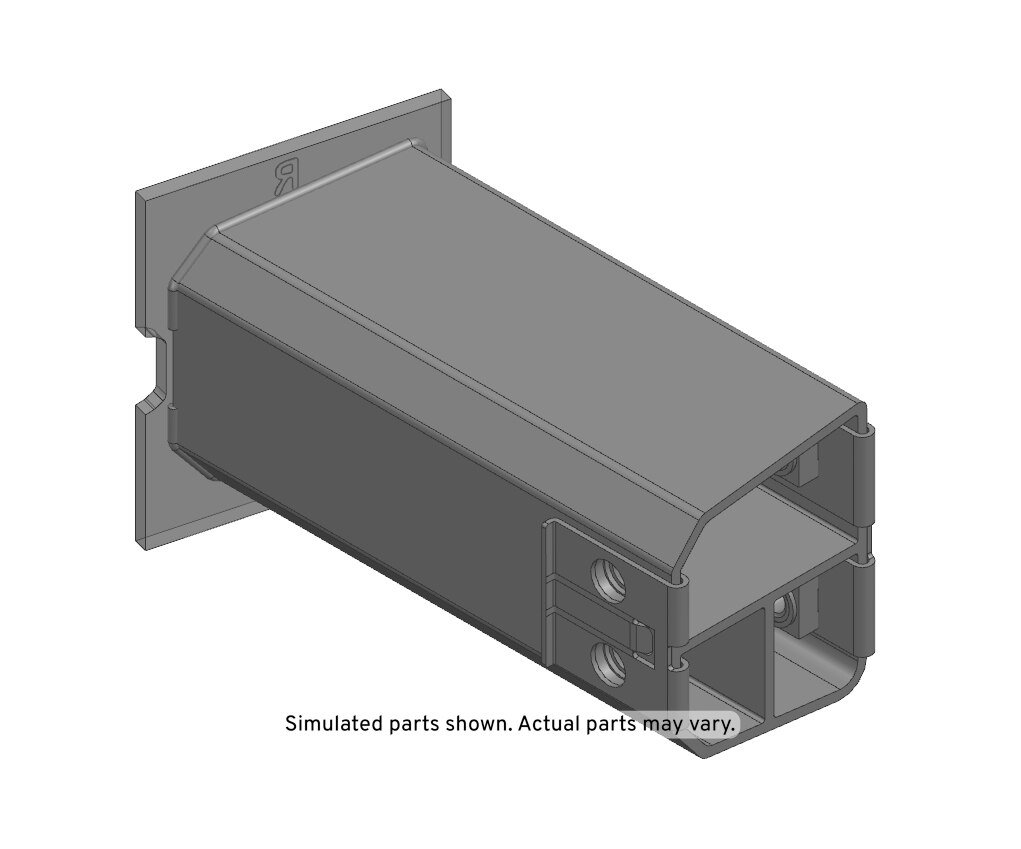 GM Genuine Parts Front Passenger Side Bumper Energy Absorber