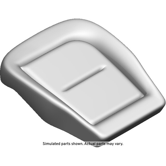 GM Genuine Parts Dark Galvanized Heathered Passenger Seat Cushion Cover