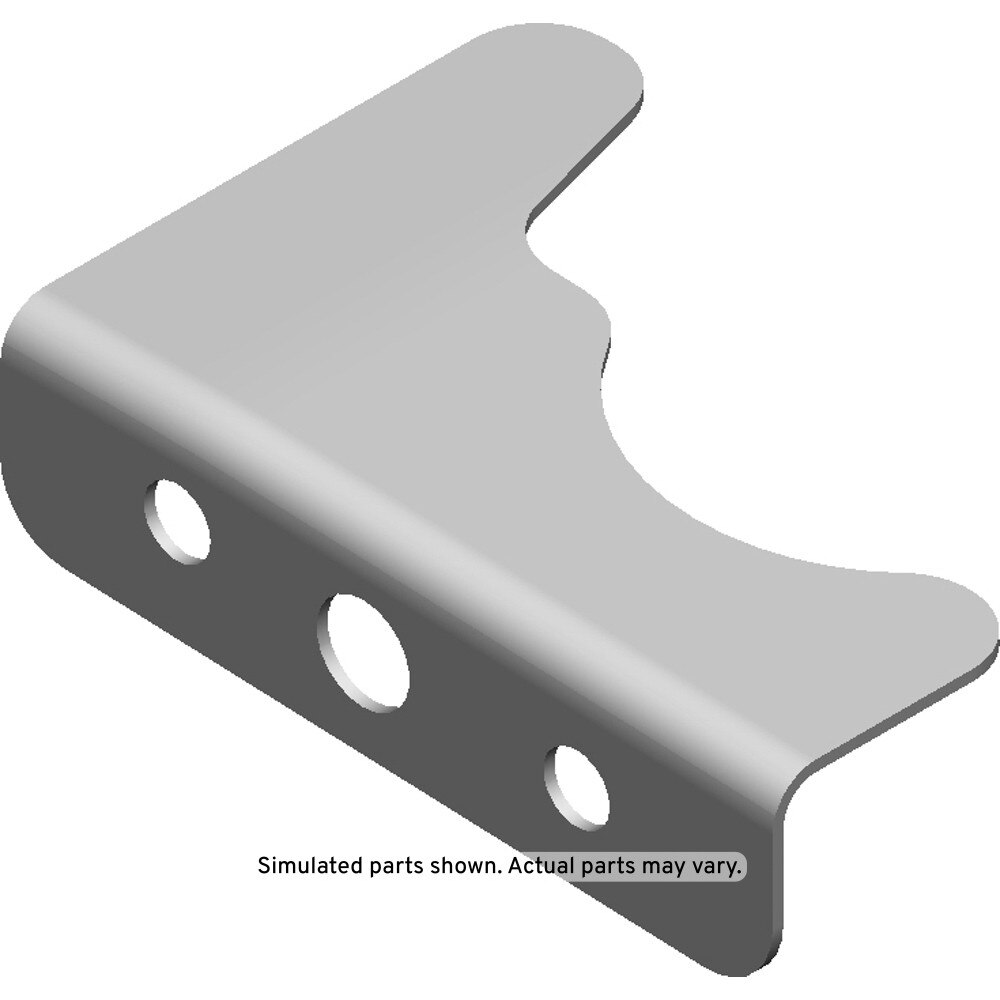 GM Genuine Parts Underbody Rear Driver Side Brace Bracket