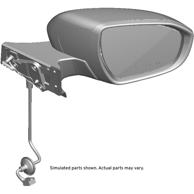 GM Genuine Parts Passenger Side Door Mirror
