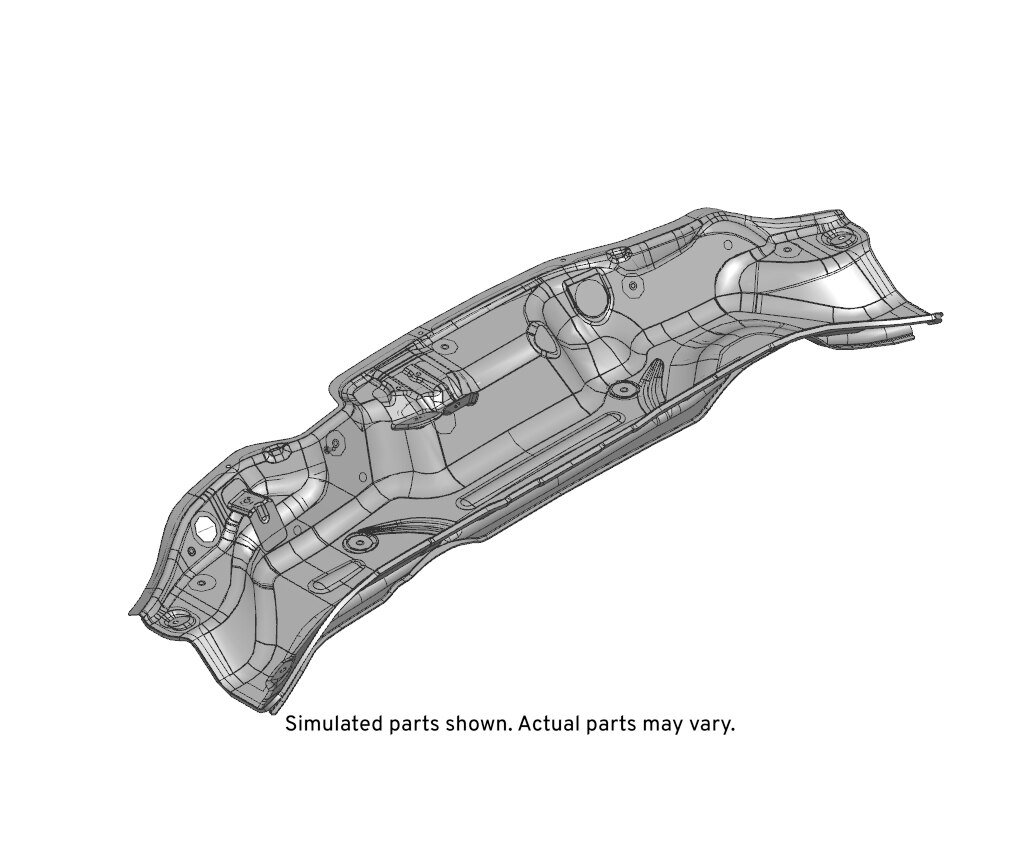 GM Genuine Parts Plenum Front Panel