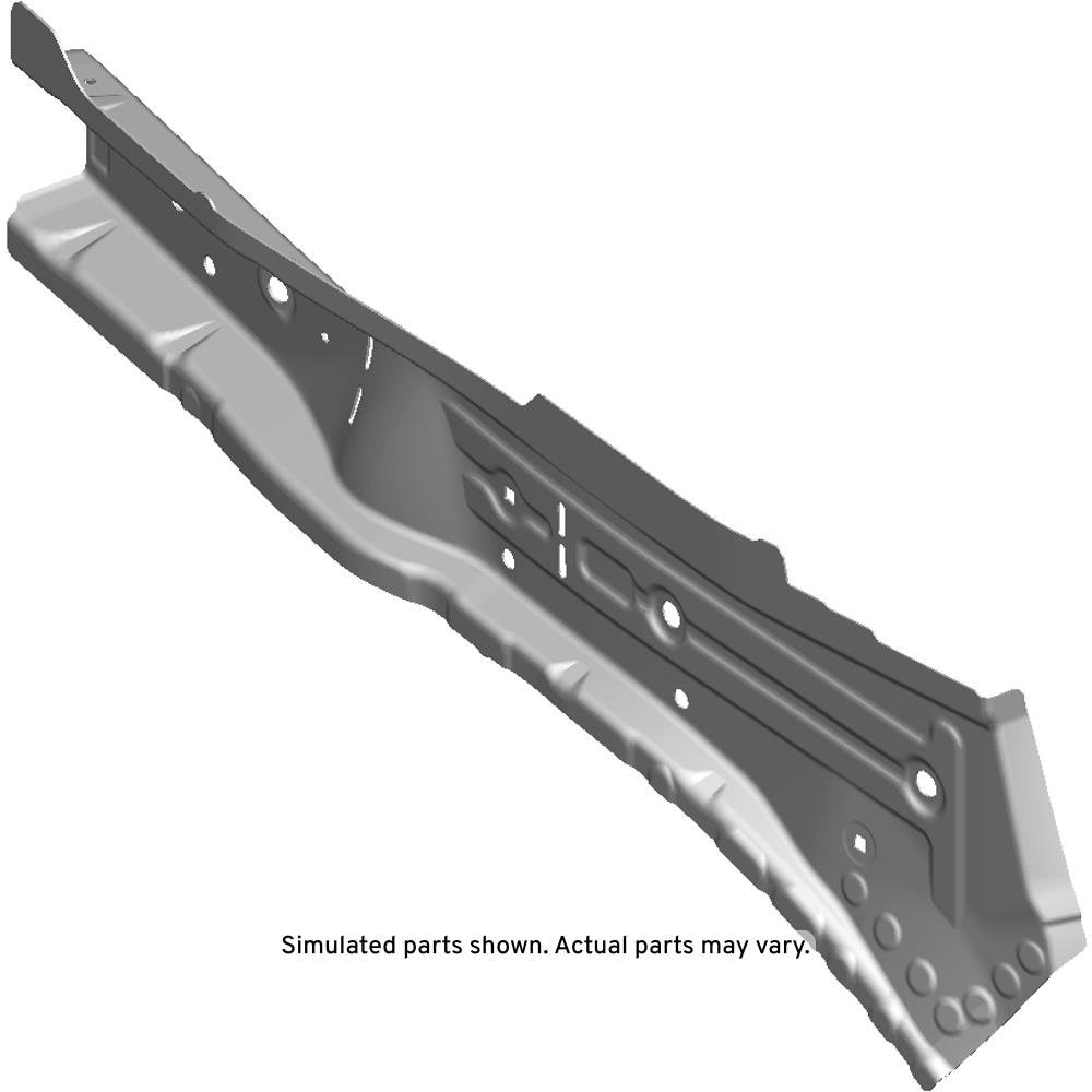 GM Genuine Parts Passenger Side Front Compartment Outer Side Rail