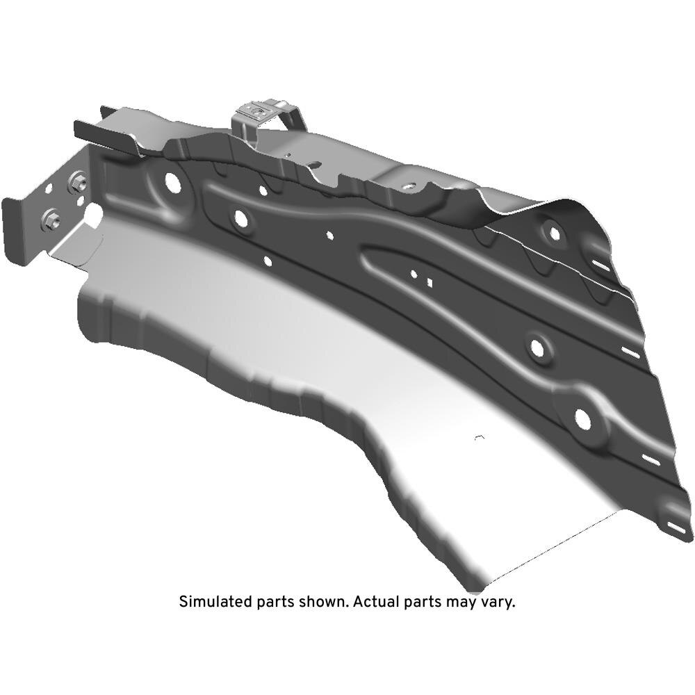 GM Genuine Parts Passenger Side Front Compartment Upper Side Rail