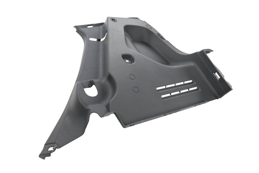 GM Genuine Parts Dark Galvanized Cool Passenger Side Quarter Rear Lower Trim Panel
