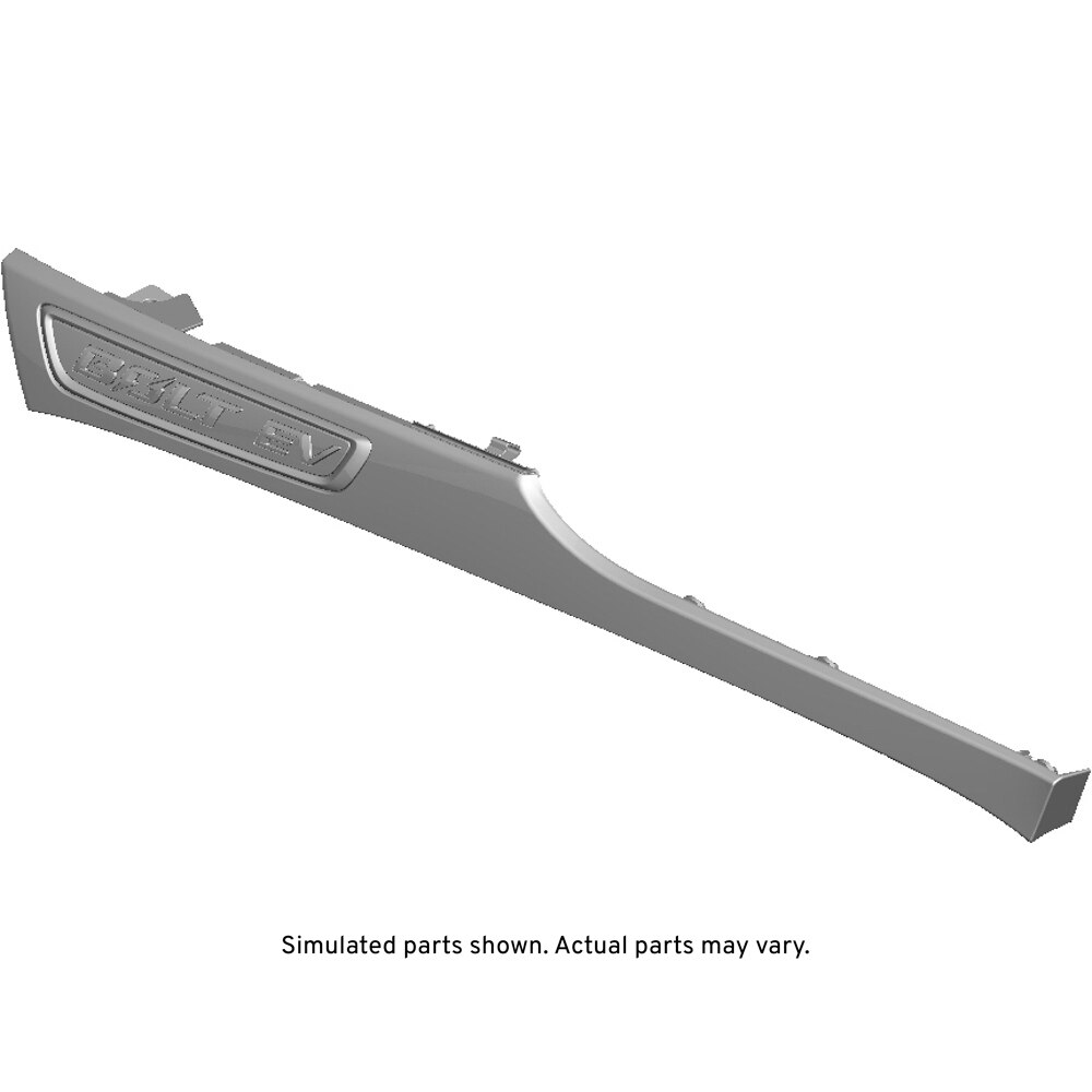 GM Genuine Parts Front Passenger Side Fender Upper Rear Molding