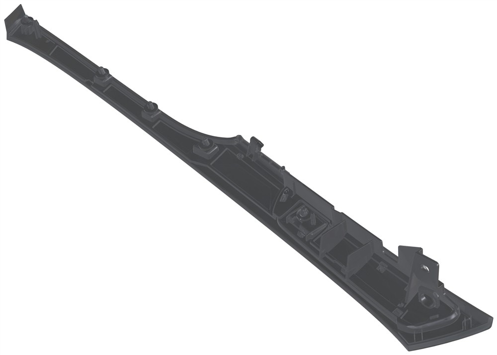 GM Genuine Parts Front Passenger Side Fender Upper Rear Molding