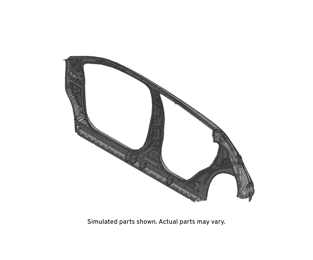 GM Genuine Parts Passenger Side Body Side Outer Frame