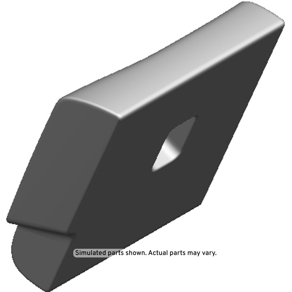 GM Genuine Parts Dark Galvanized Cool Rear Driver Side Seat Back Cover