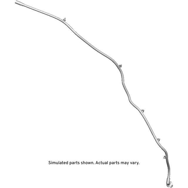 GM Genuine Parts Rear Passenger Side Sunroof Drain Hose