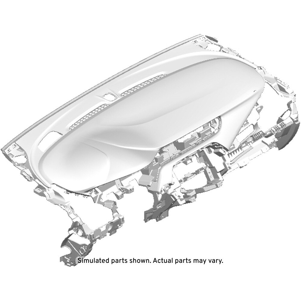 GM Genuine Parts Dark Galvanized Cool Instrument Panel