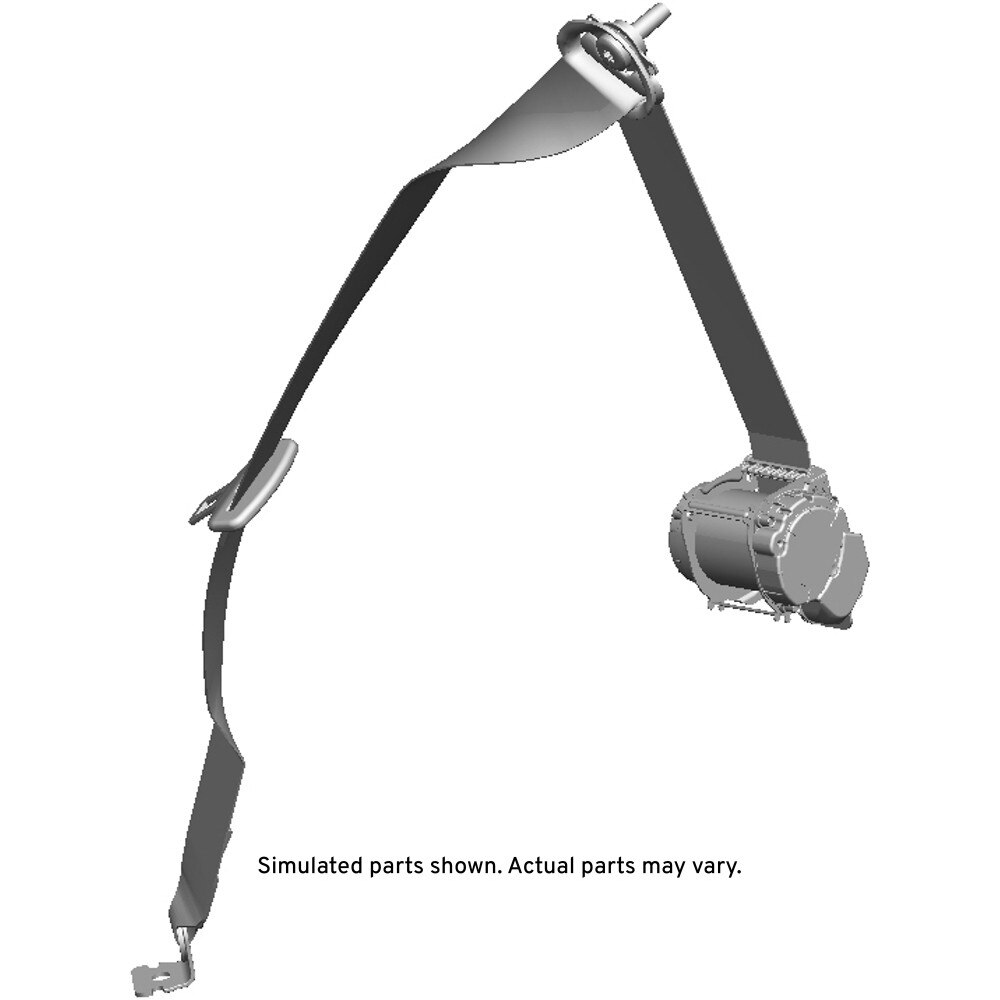 GM Genuine Parts Rear Seat Belt Retractor