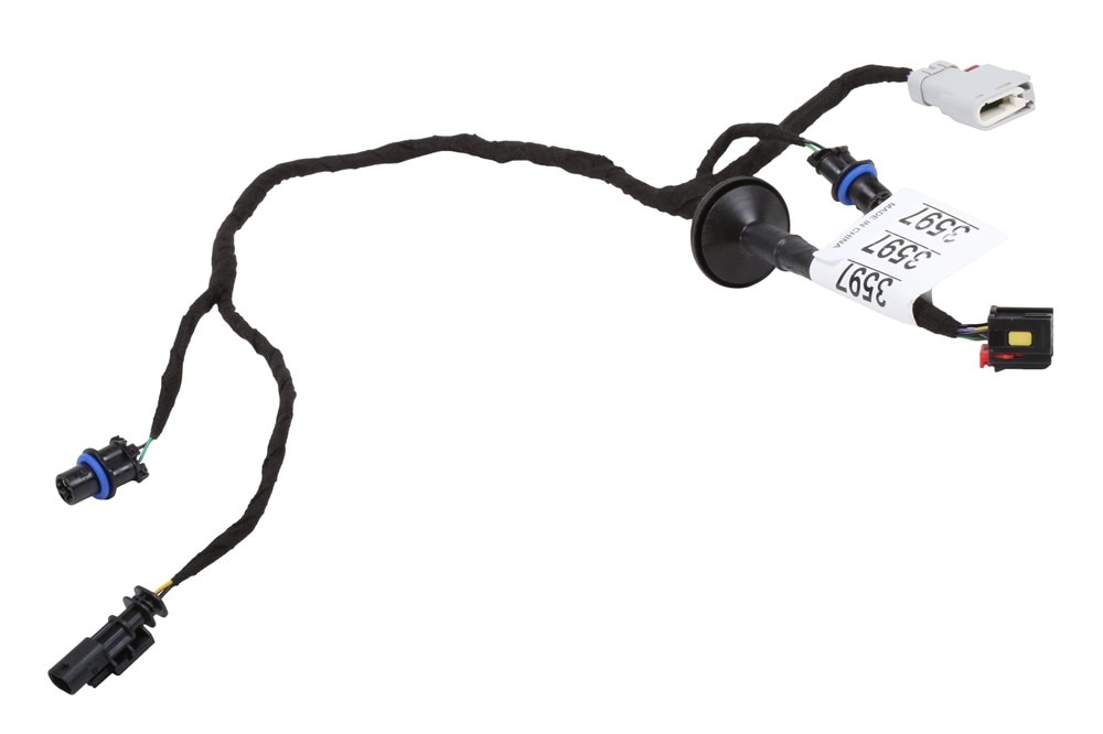 GM Genuine Parts Rear License Plate Lamp Wiring Harness Extension Harness