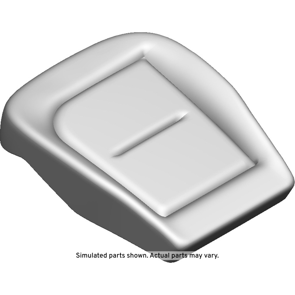 GM Genuine Parts Light Ash Gray Front Driver Side Seat Cushion Cover