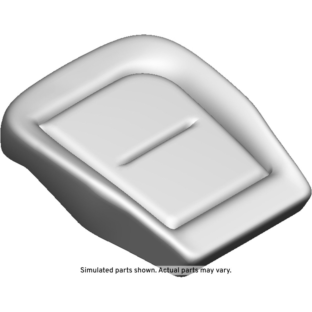 GM Genuine Parts Dark Galvanized Cool Front Passenger Side Seat Cushion Cover