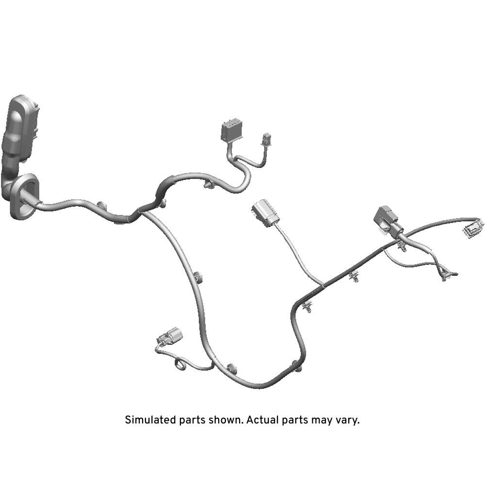 GM Genuine Parts Rear Driver Side Door Wiring Harness