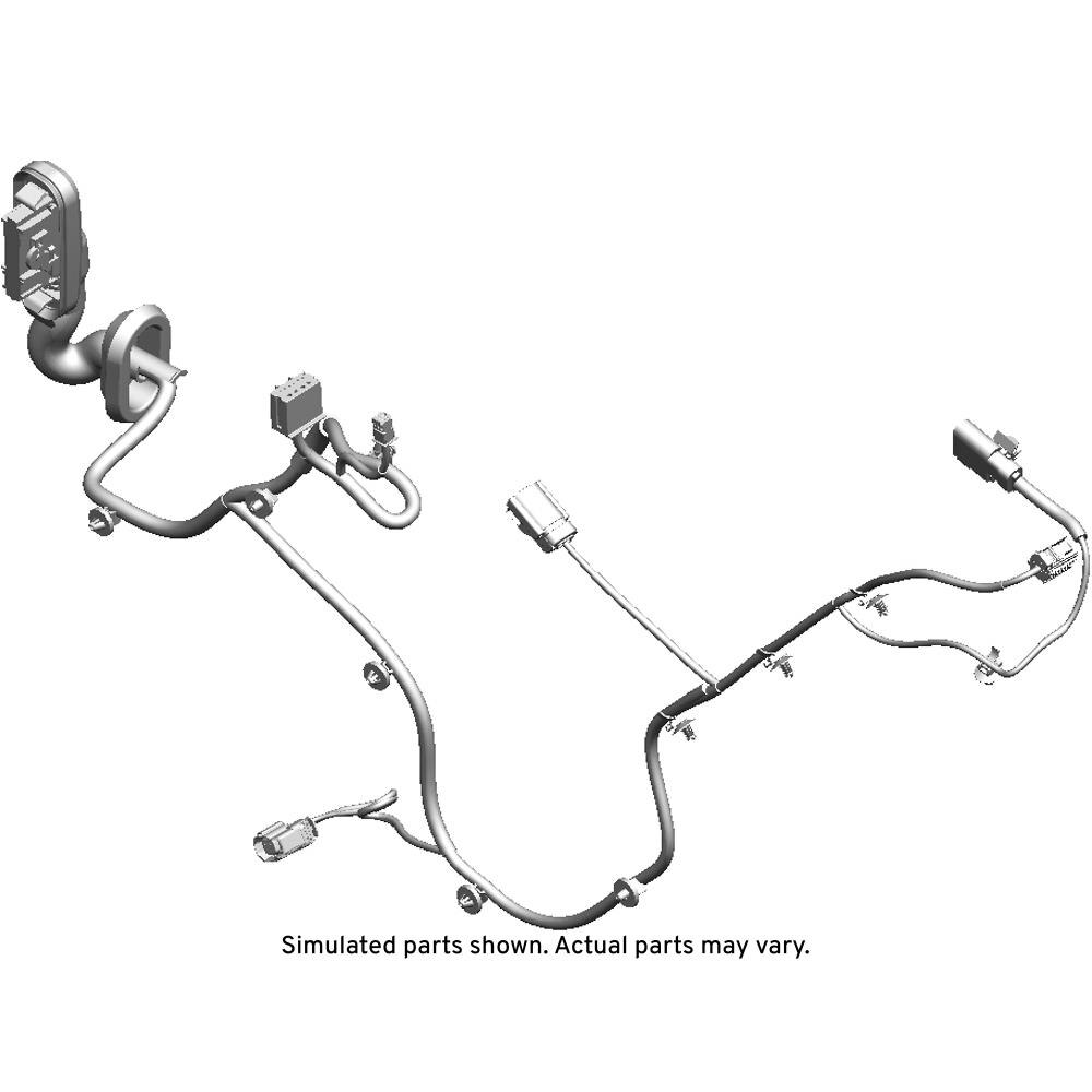 GM Genuine Parts Rear Passenger Side Door Wiring Harness