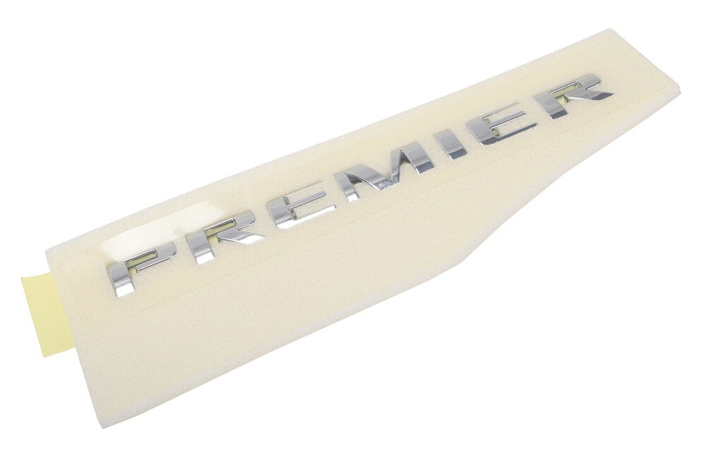 GM Genuine Parts Rear Passenger Side Compartment Lid Trim Level Name Plate