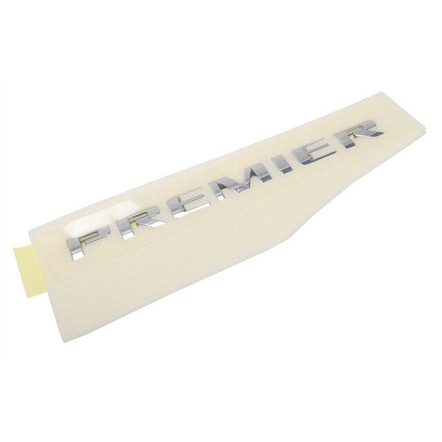 GM Genuine Parts Rear Passenger Side Compartment Lid Trim Level Name Plate