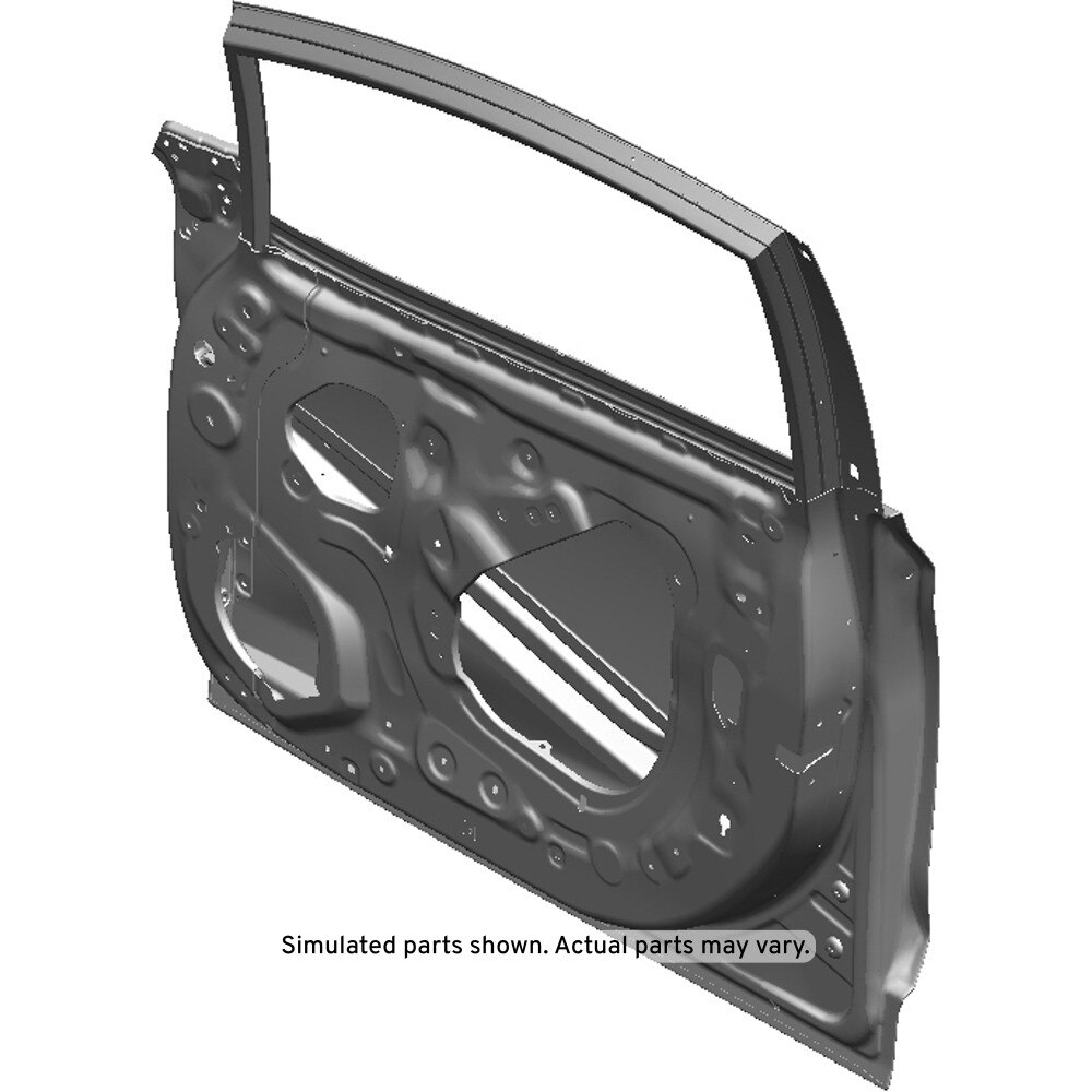 GM Genuine Parts Front Passenger Side Door Assembly