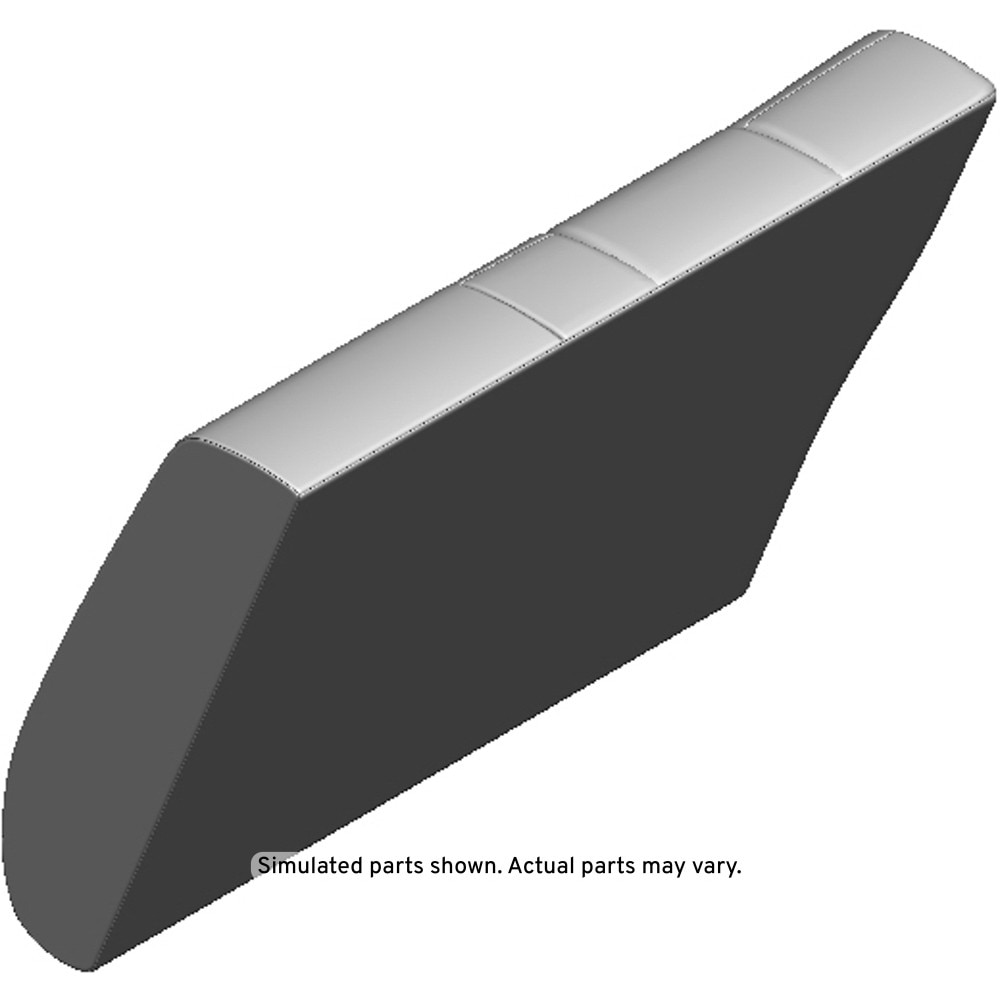 GM Genuine Parts Black Passenger Side Rear Seat Back Cover