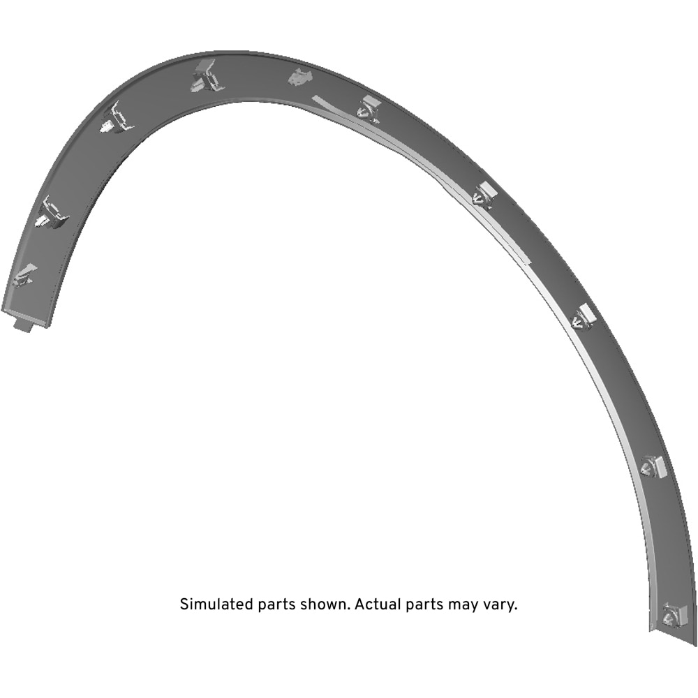 GM Genuine Parts Front Passenger Side Wheel Opening Molding