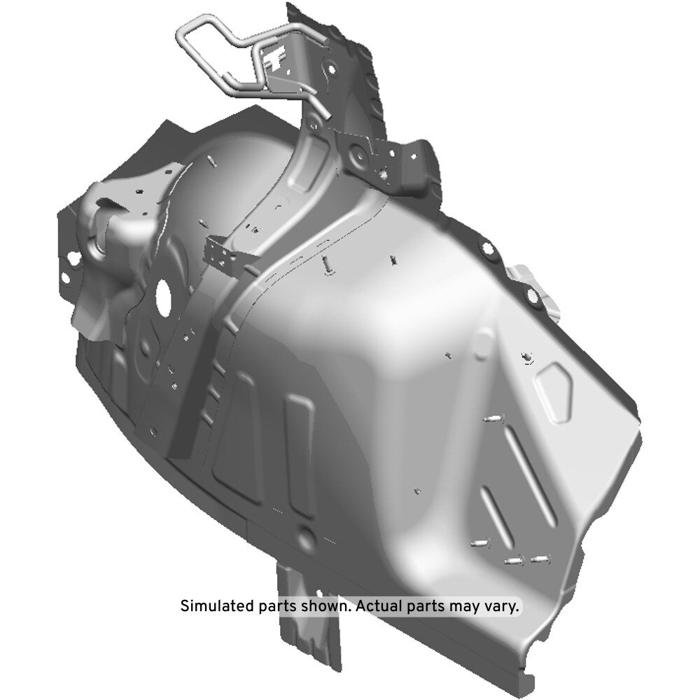 GM Genuine Parts Rear Passenger Side Wheelhouse Panel