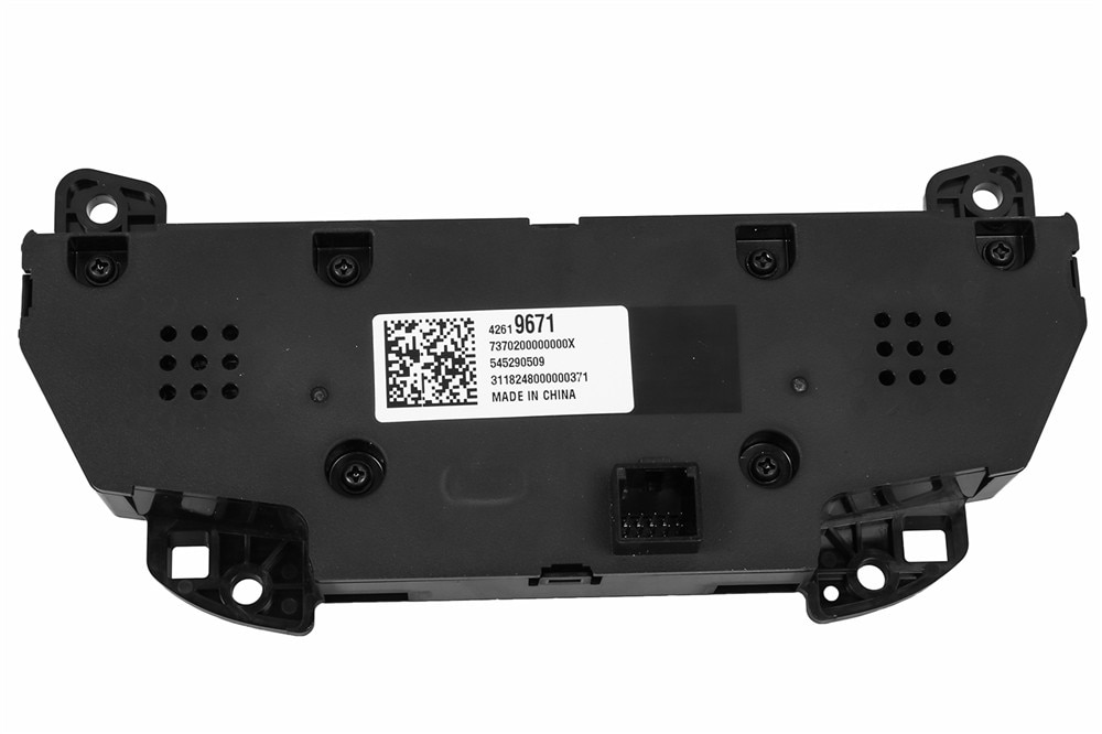 GM Genuine Parts Heating and Air Conditioning Control Panel