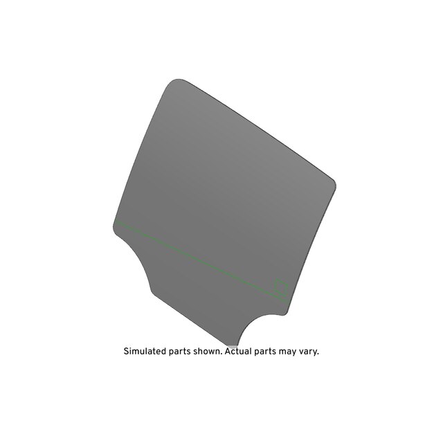 GM Genuine Parts Rear Driver Side Door Window