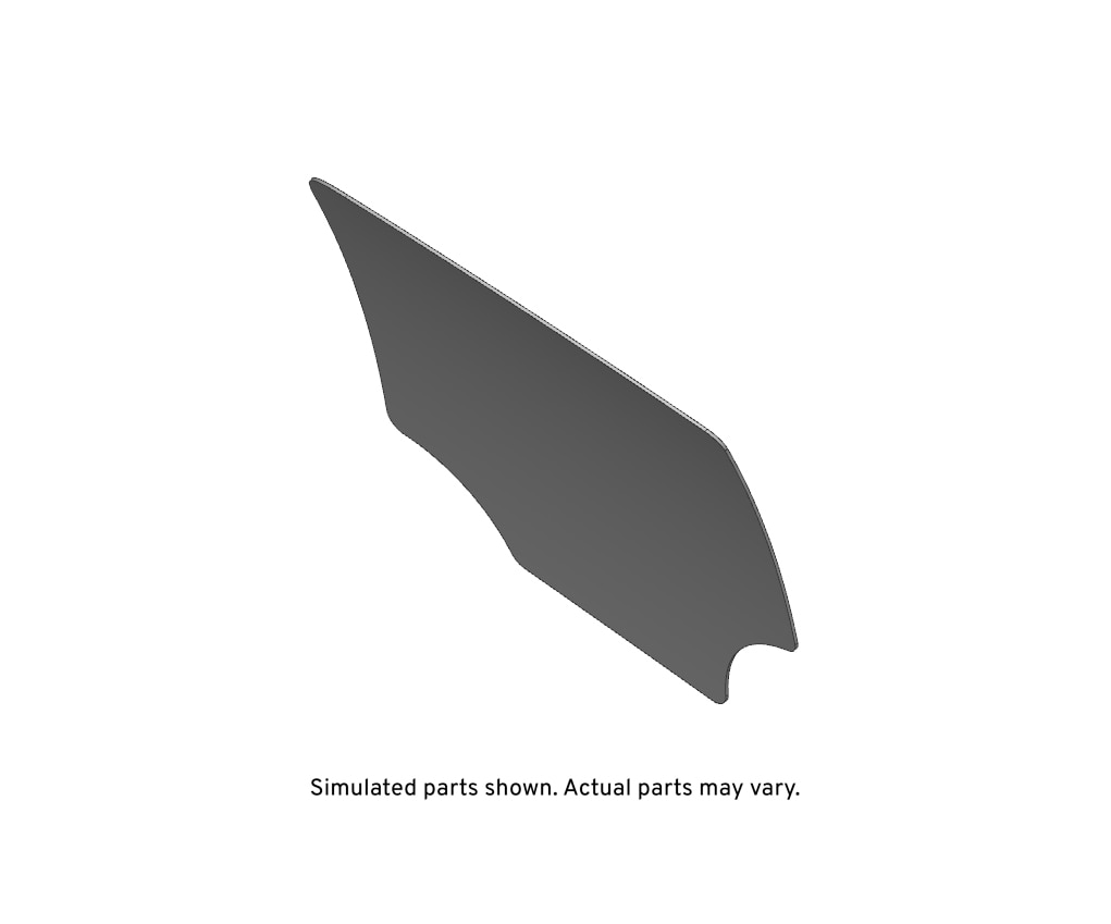 GM Genuine Parts Rear Passenger Side Door Window