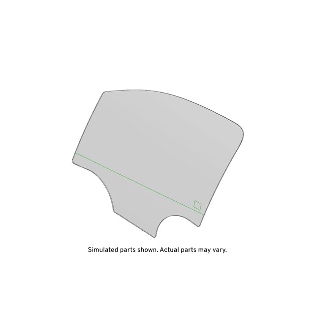 GM Genuine Parts Front Driver Side Door Window
