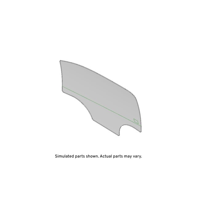GM Genuine Parts Front Passenger Side Door Window