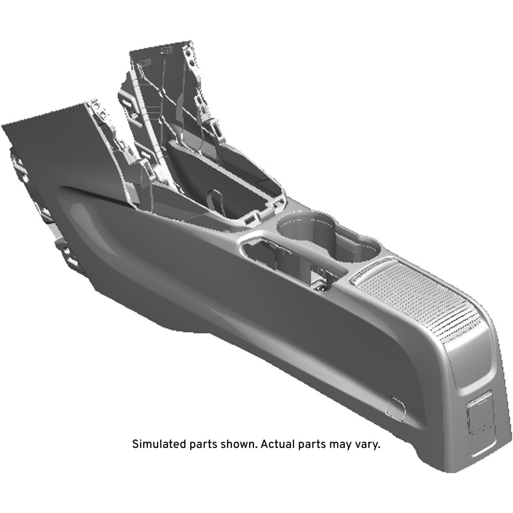 GM Genuine Parts Black Front Floor Console