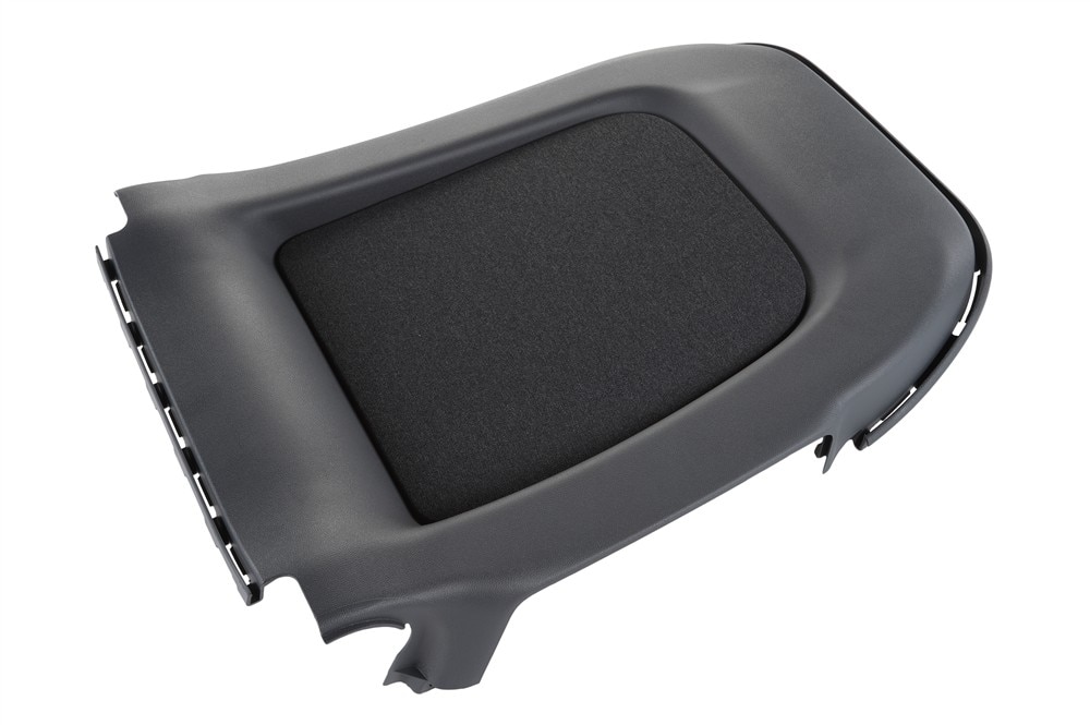 GM Genuine Parts Dark Galvanized Cool Front Passenger Side Seat Back Latch Finish Cover